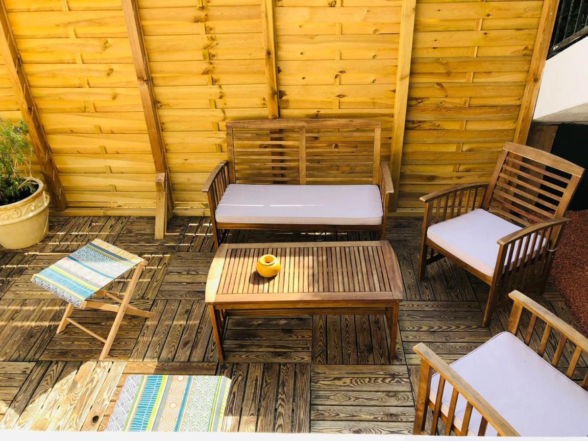 Casa Dahlia - Charmant Appartement Equipe Avec Grande Terrasse Марсейан Экстерьер фото