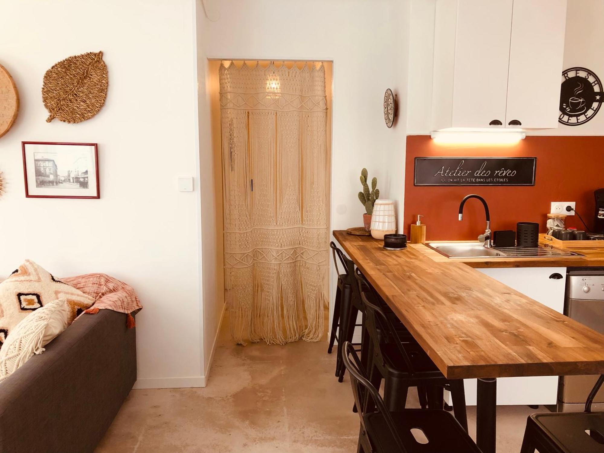 Casa Dahlia - Charmant Appartement Equipe Avec Grande Terrasse Марсейан Экстерьер фото