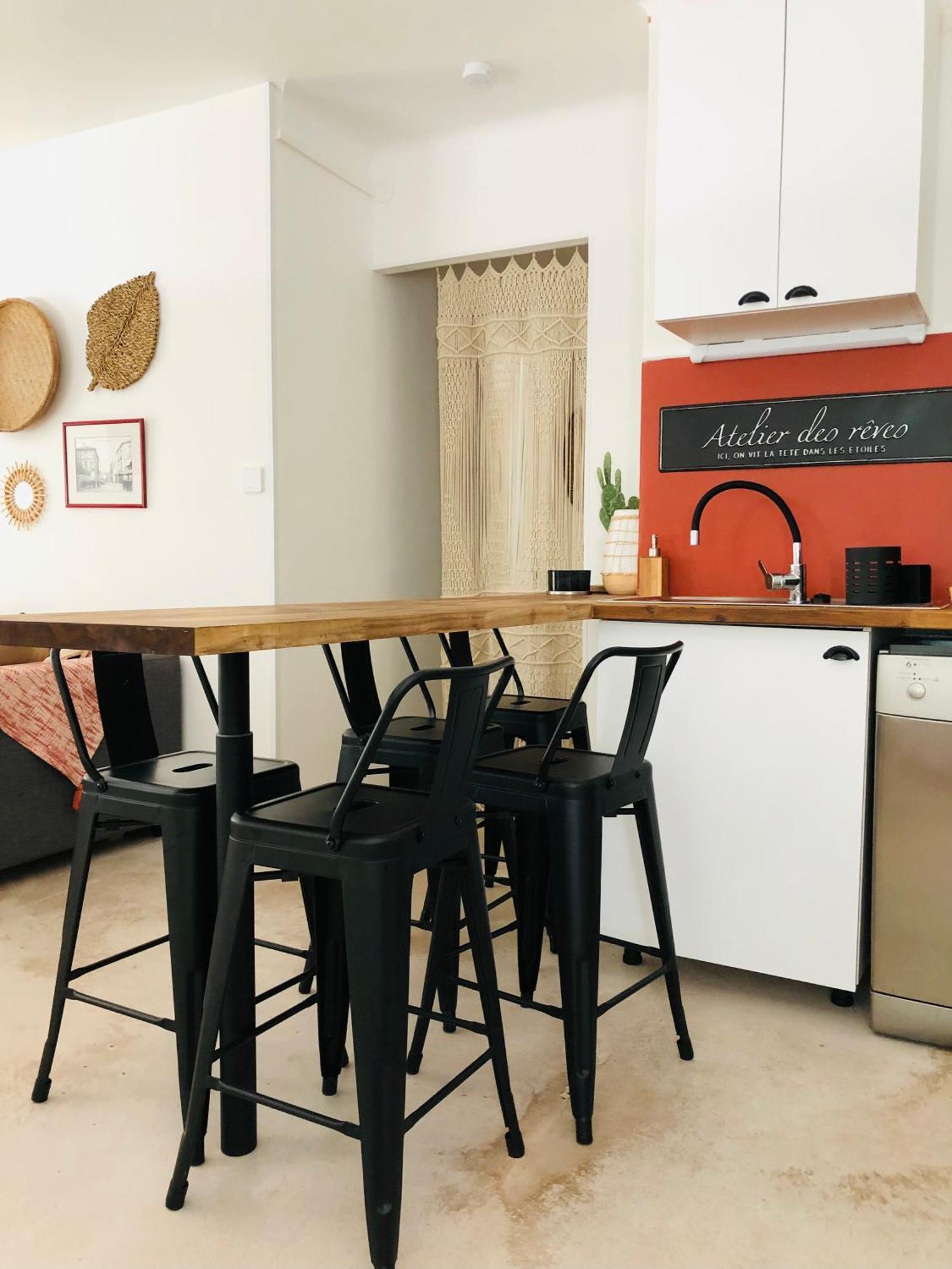 Casa Dahlia - Charmant Appartement Equipe Avec Grande Terrasse Марсейан Экстерьер фото
